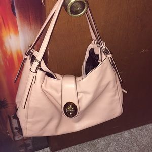 Pink coach purse